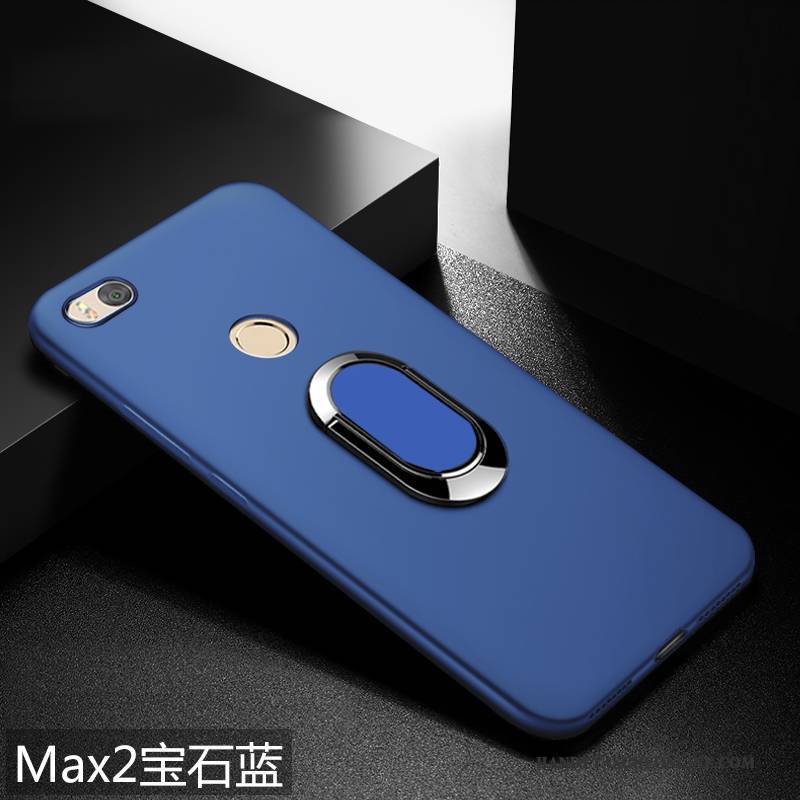 Hülle Mi Max 2 Silikon Rot Mini, Case Mi Max 2 Weiche Anti-sturz Blau