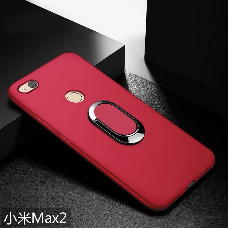 Hülle Mi Max 2 Silikon Rot Mini, Case Mi Max 2 Weiche Anti-sturz Blau