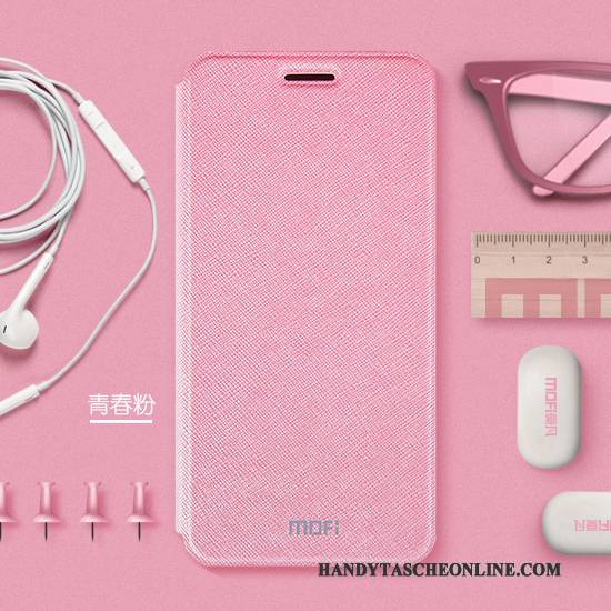 Hülle Mi Max 2 Weiche Rosa Anti-sturz, Case Mi Max 2 Lederhülle Handyhüllen Mini