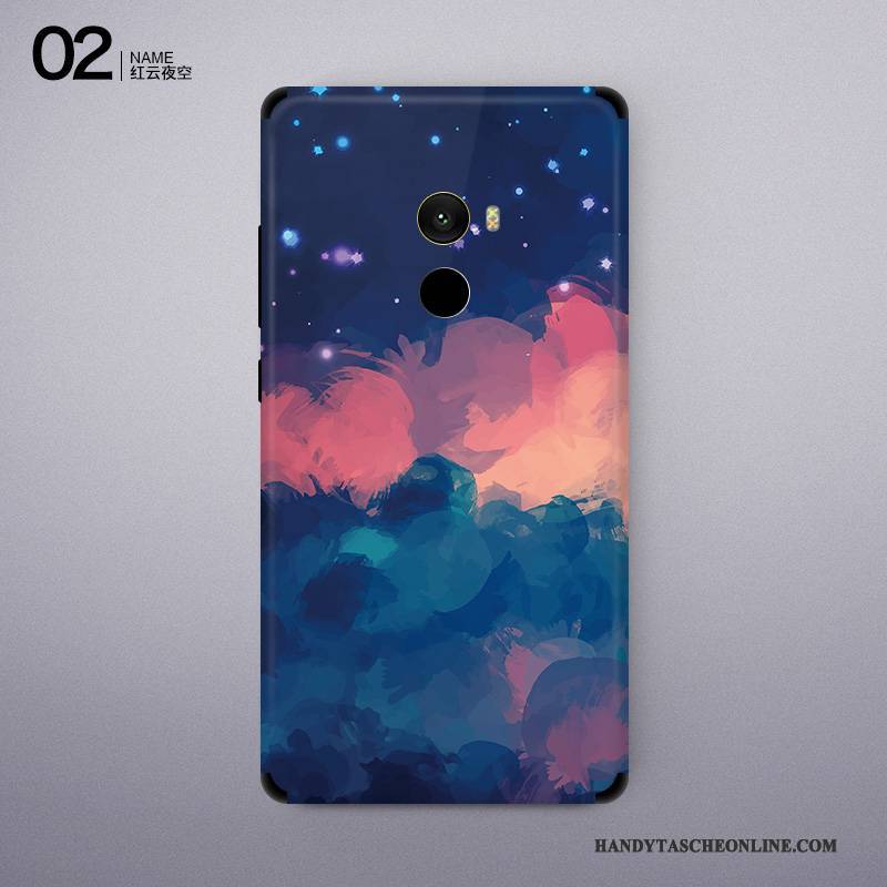 Hülle Mi Mix 2 Farbe Hintere Abdeckung Membran, Case Mi Mix 2 Kreativ Bunt Mini