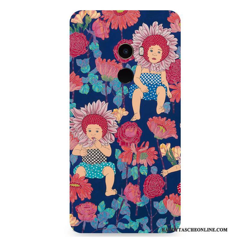 Hülle Mi Mix 2 Farbe Mini Streifen, Case Mi Mix 2 Schutz Blumen Handyhüllen