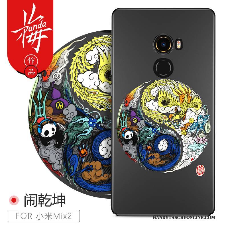 Hülle Mi Mix 2 Farbe Schwer Mini, Case Mi Mix 2 Kreativ Trendmarke Persönlichkeit