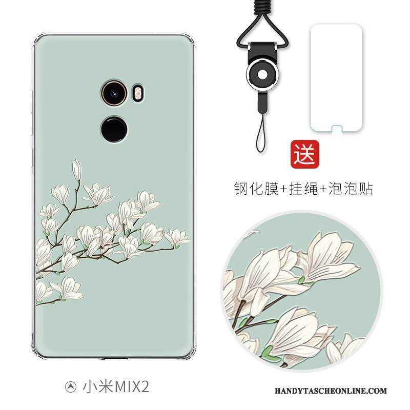 Hülle Mi Mix 2 Karikatur Mini Handyhüllen, Case Mi Mix 2 Taschen Anti-sturz Ballon