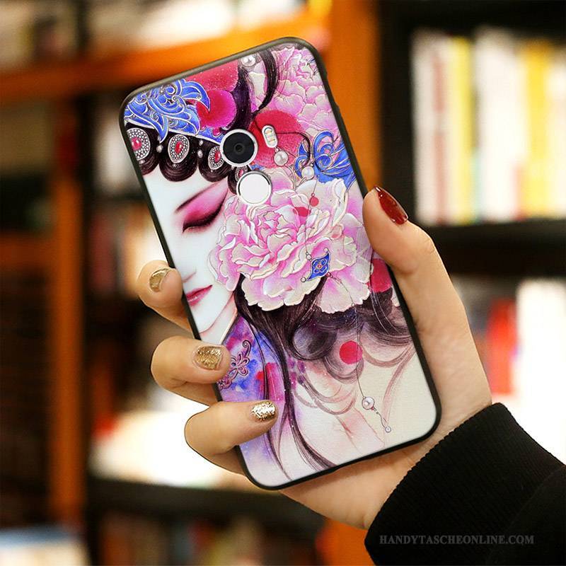 Hülle Mi Mix 2 Kreativ Persönlichkeit Anti-sturz, Case Mi Mix 2 Farbe Mini Handyhüllen