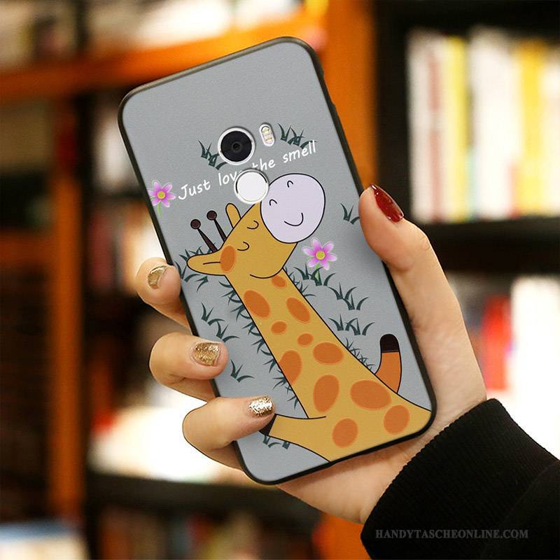 Hülle Mi Mix 2 Kreativ Persönlichkeit Anti-sturz, Case Mi Mix 2 Farbe Mini Handyhüllen