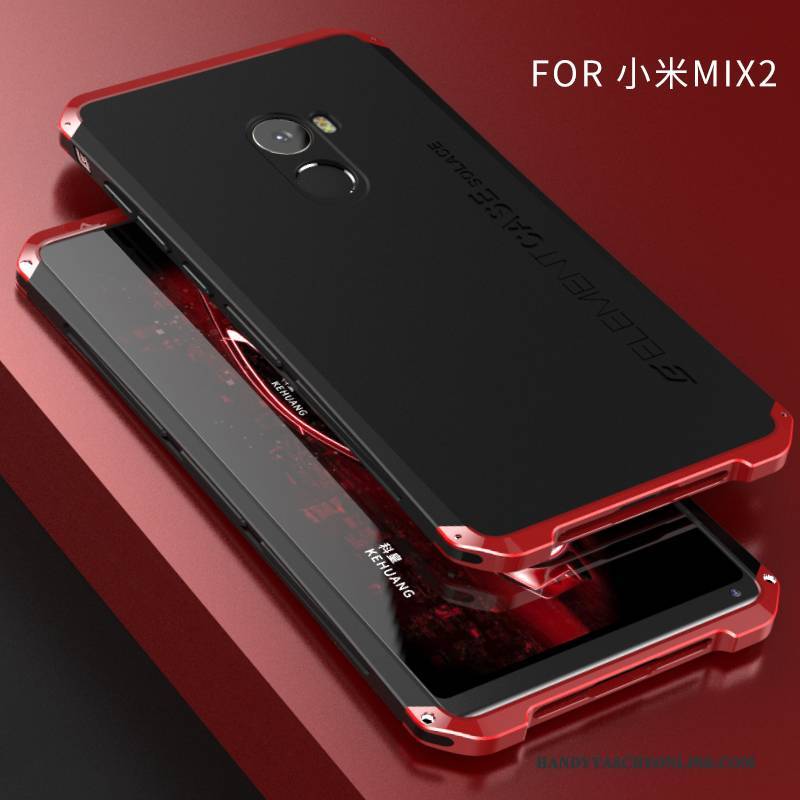 Hülle Mi Mix 2 Kreativ Schwer Nubuck, Case Mi Mix 2 Metall Mini Anti-sturz