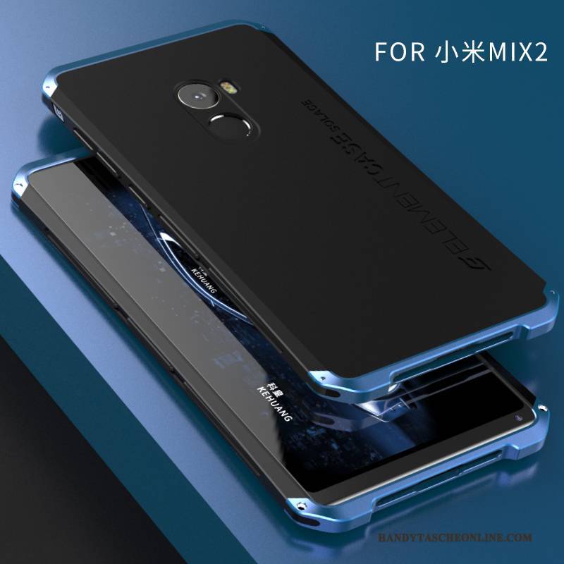 Hülle Mi Mix 2 Kreativ Schwer Nubuck, Case Mi Mix 2 Metall Mini Anti-sturz