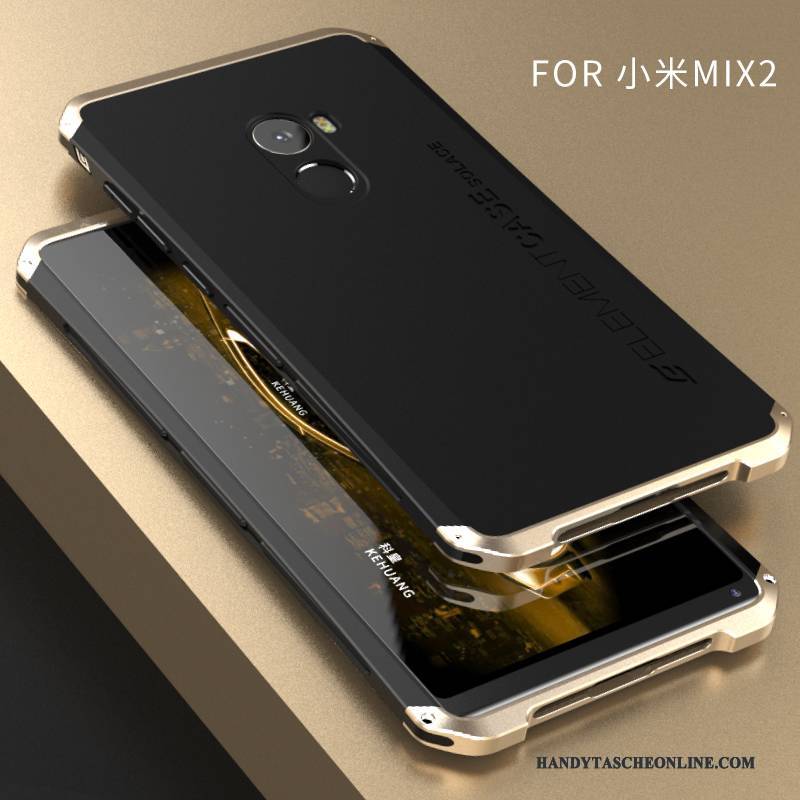 Hülle Mi Mix 2 Kreativ Schwer Nubuck, Case Mi Mix 2 Metall Mini Anti-sturz