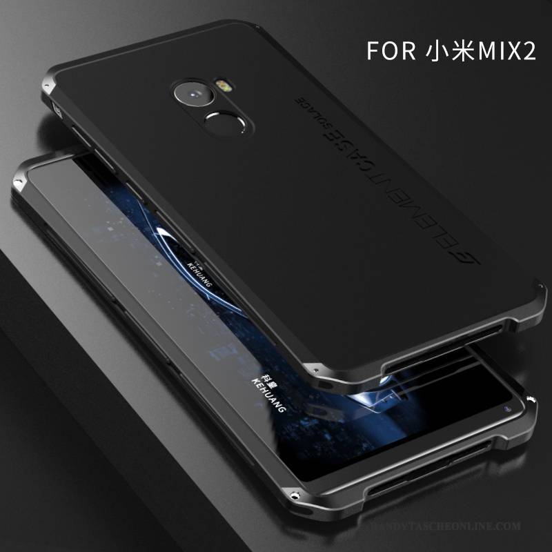 Hülle Mi Mix 2 Kreativ Schwer Nubuck, Case Mi Mix 2 Metall Mini Anti-sturz