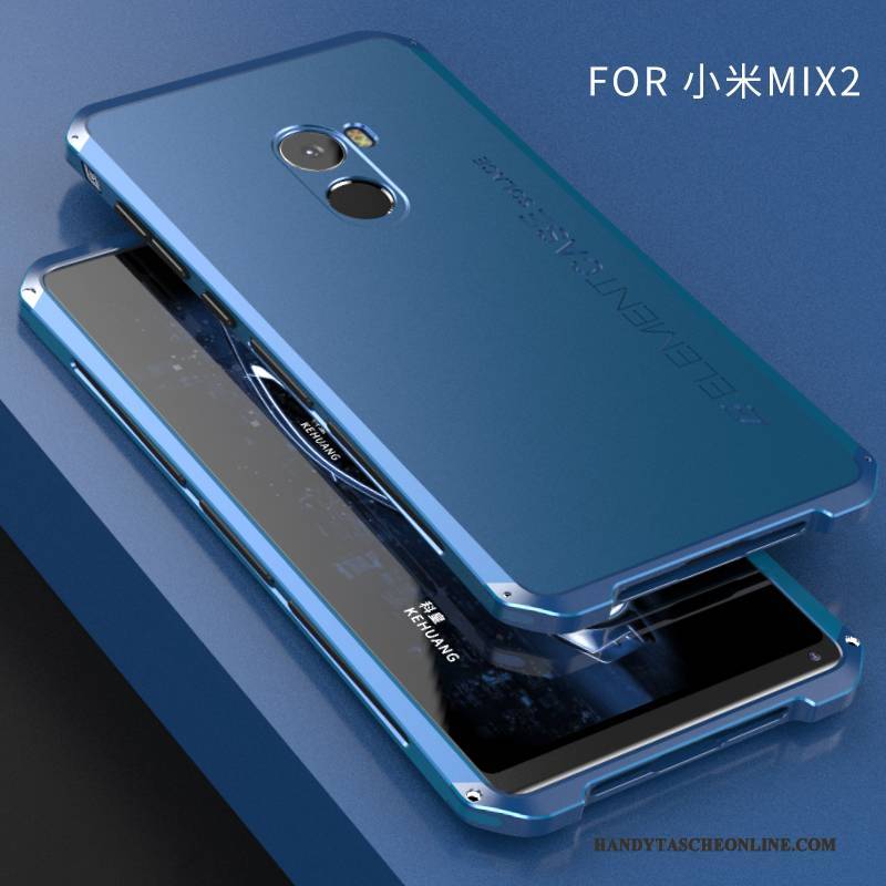 Hülle Mi Mix 2 Kreativ Schwer Nubuck, Case Mi Mix 2 Metall Mini Anti-sturz