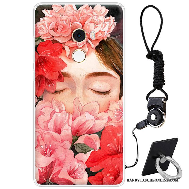 Hülle Mi Mix 2 Schutz Trend Schwarz, Case Mi Mix 2 Taschen Mini Handyhüllen