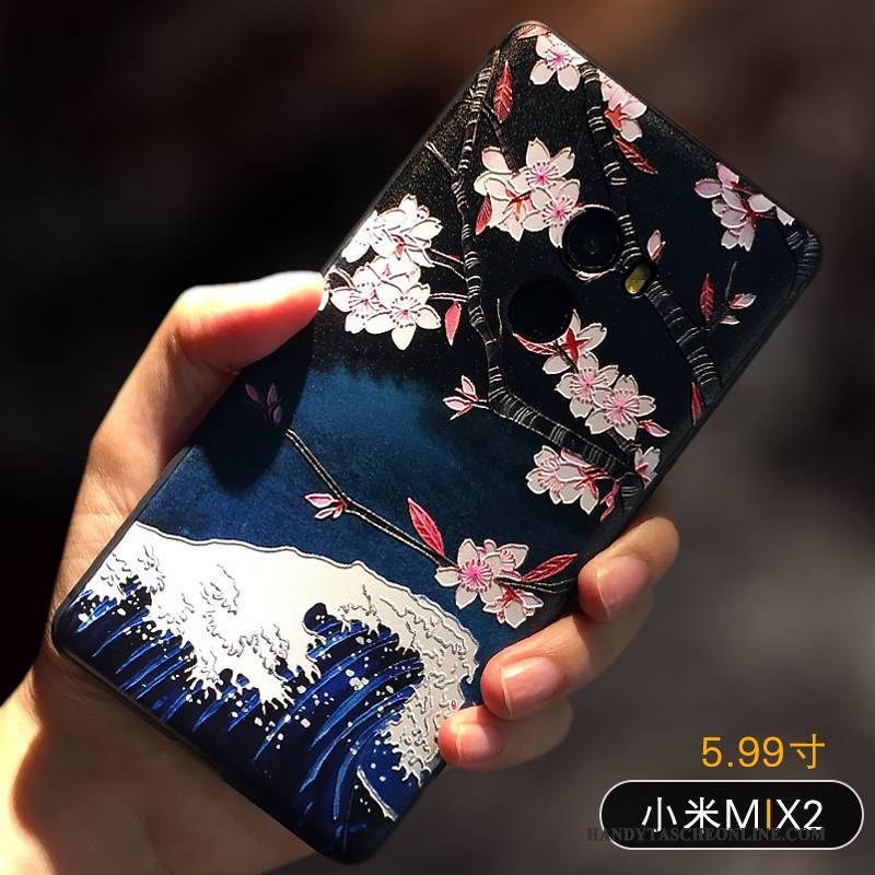 Hülle Mi Mix 2 Silikon Persönlichkeit Trend, Case Mi Mix 2 Kreativ Mini Anti-sturz