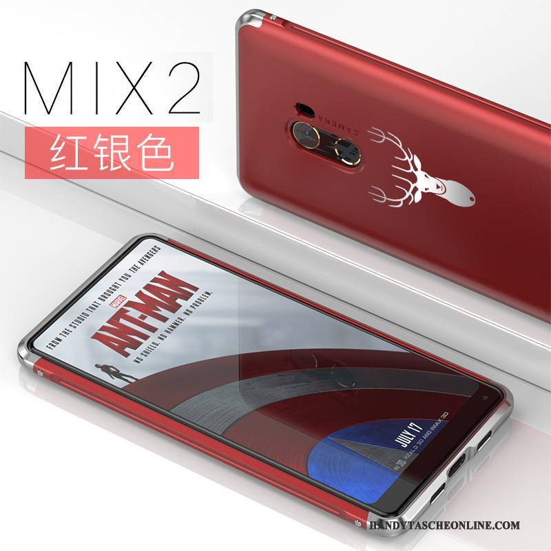 Hülle Mi Mix 2 Taschen Mini Trend, Case Mi Mix 2 Schutz Schwer Nubuck