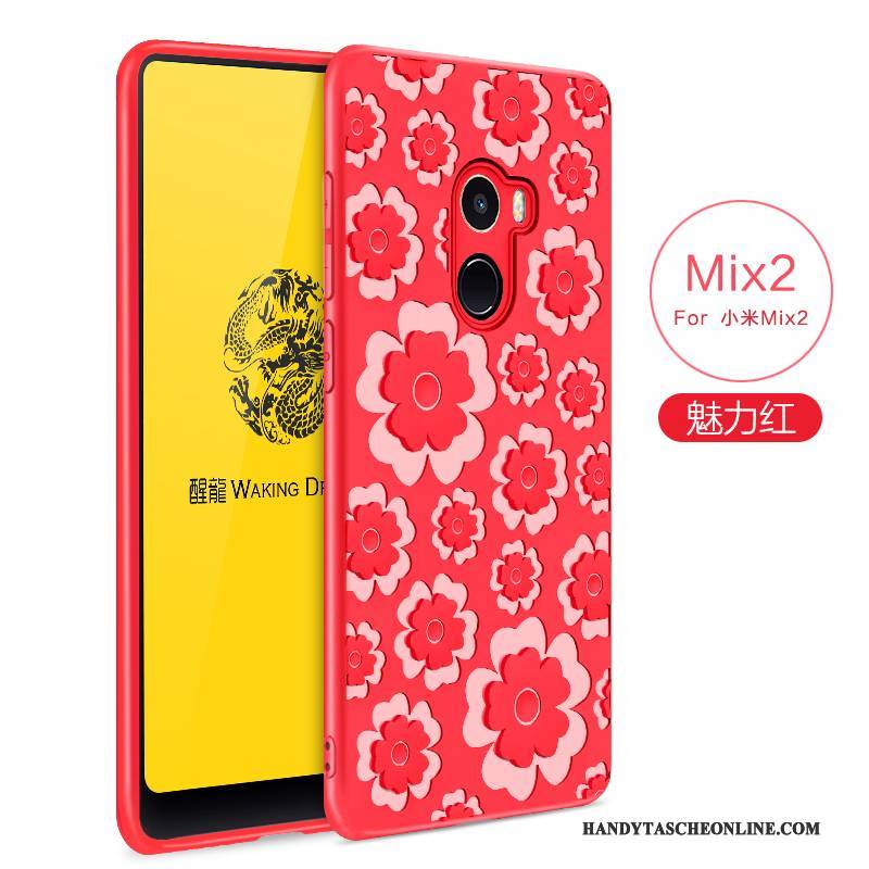 Hülle Mi Mix 2 Weiche Anti-sturz Mini, Case Mi Mix 2 Taschen Rosa