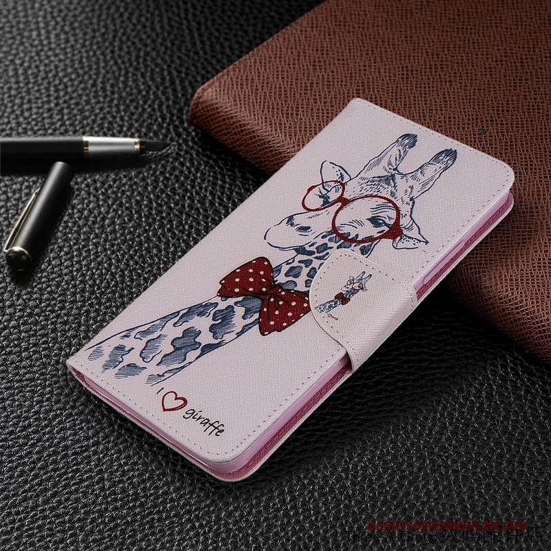 Hülle Mi Note 10 Schutz Handyhüllen Mini, Case Mi Note 10 Karikatur Nette Weiß