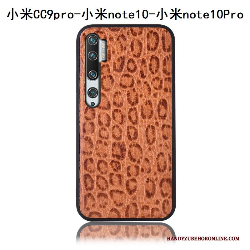 Hülle Mi Note 10 Schutz Rot Anti-sturz, Case Mi Note 10 Taschen Mini Handyhüllen