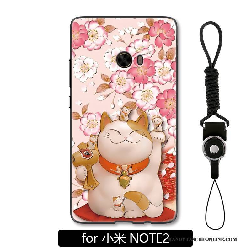 Hülle Mi Note 2 Farbe Nette Reichtum, Case Mi Note 2 Karikatur Katzen Festlich