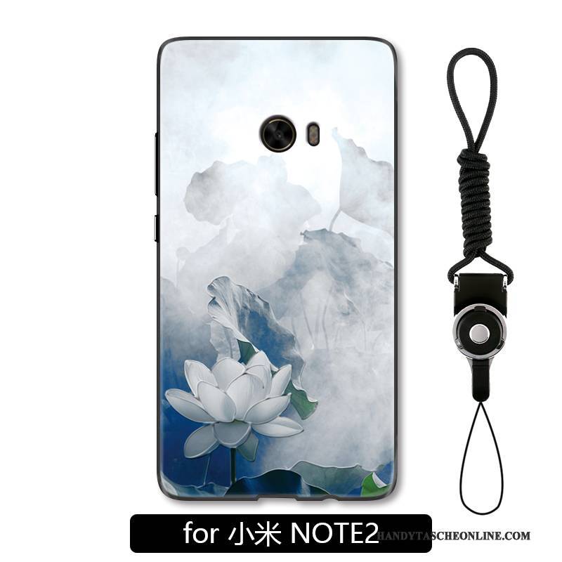 Hülle Mi Note 2 Luxus Handyhüllen Blumen, Case Mi Note 2 Schutz Chinesische Art Mini