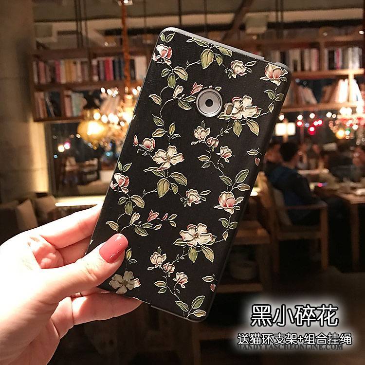 Hülle Mi Note 2 Schutz Handyhüllen Mini, Case Mi Note 2 Farbe Nubuck Schwarz