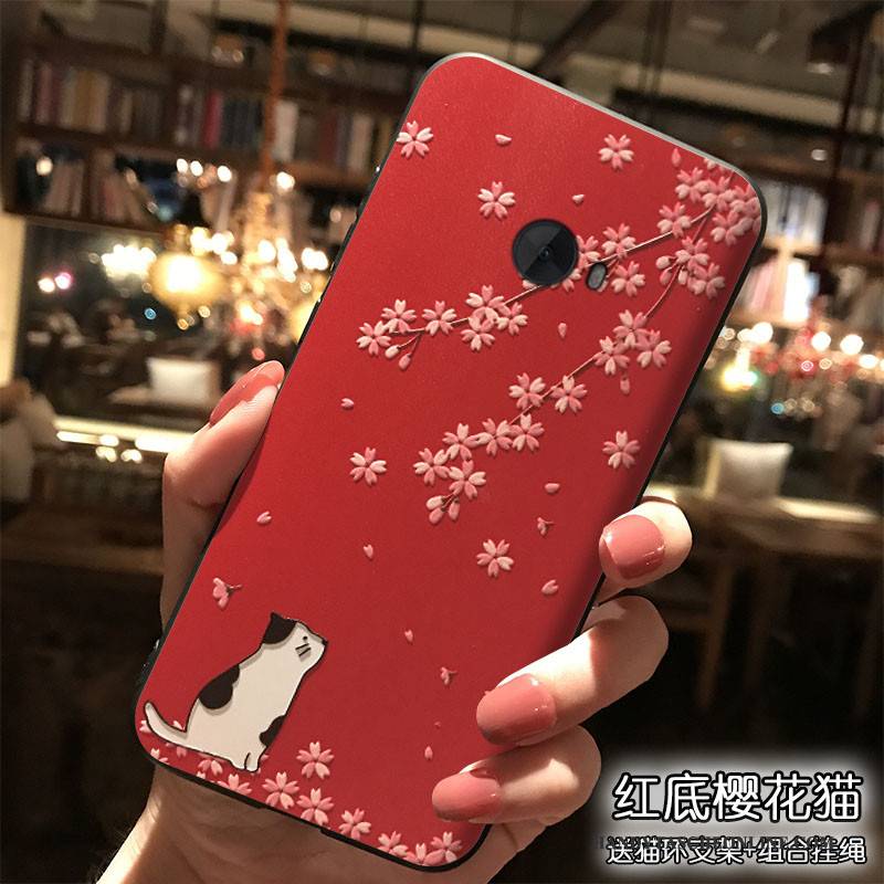 Hülle Mi Note 2 Silikon Mini Rot, Case Mi Note 2 Taschen Handyhüllen Hängende Verzierungen