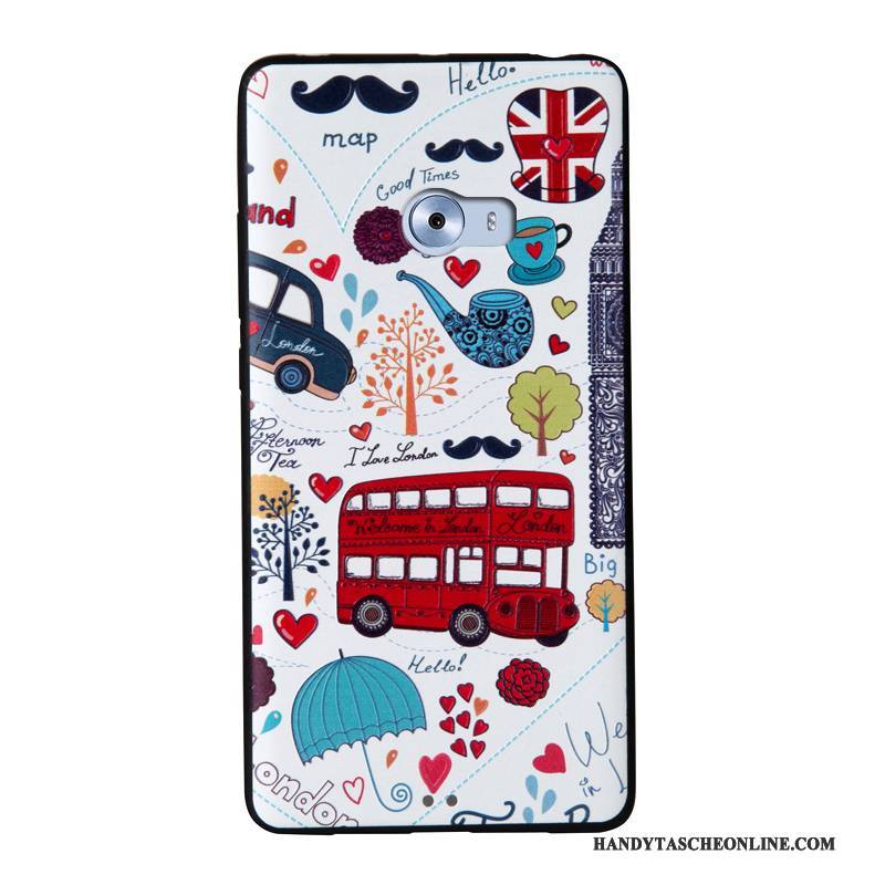 Hülle Mi Note 2 Taschen Handyhüllen Weiß, Case Mi Note 2 Weiche Hängende Verzierungen Mini