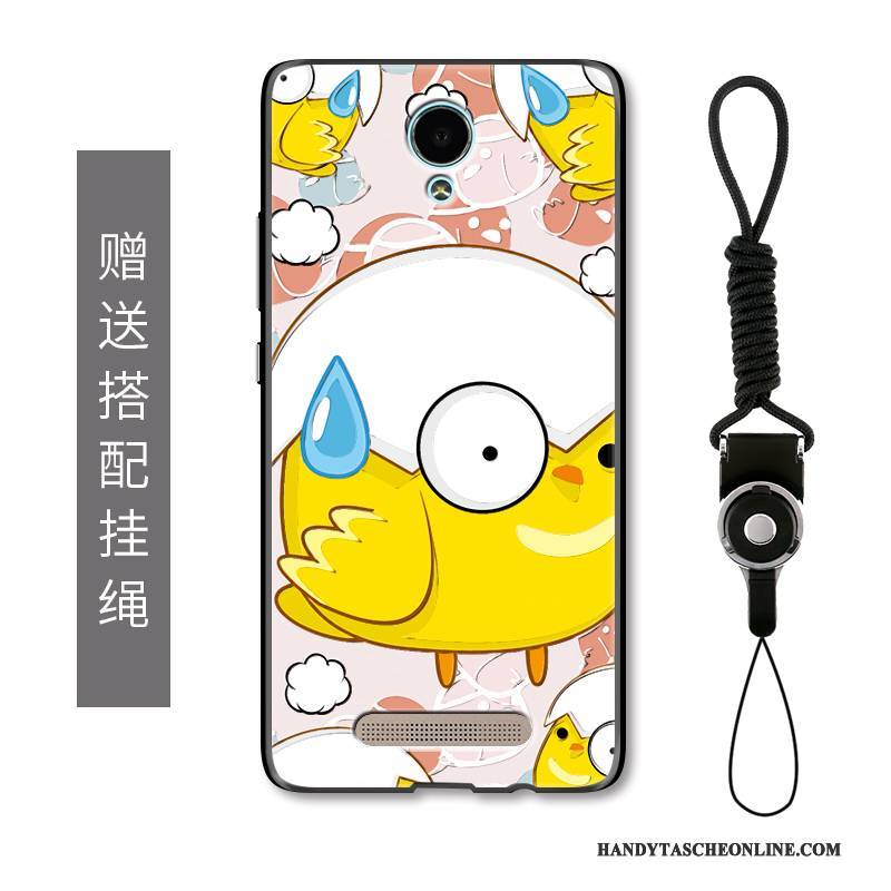 Hülle Mi Note 3 Karikatur Hängende Verzierungen Nubuck, Case Mi Note 3 Schutz Huhn Gelb