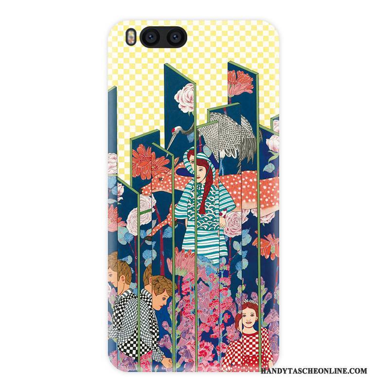 Hülle Mi Note 3 Taschen Handyhüllen Streifen, Case Mi Note 3 Schutz Blumen Wind