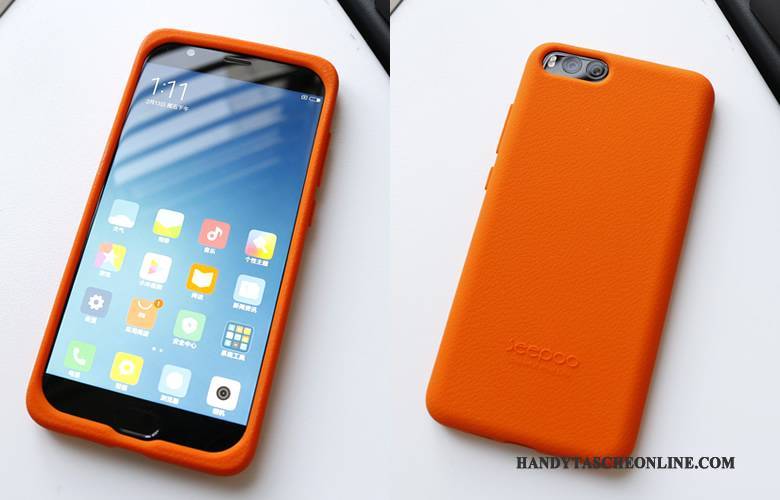 Hülle Mi Note 3 Weiche Orange Anti-sturz, Case Mi Note 3 Schutz Stoff Handyhüllen