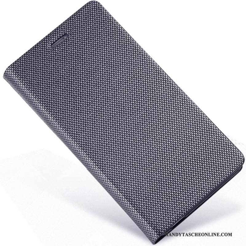 Hülle Mi Note Leder Mesh Mini, Case Mi Note Folio Handyhüllen Braun