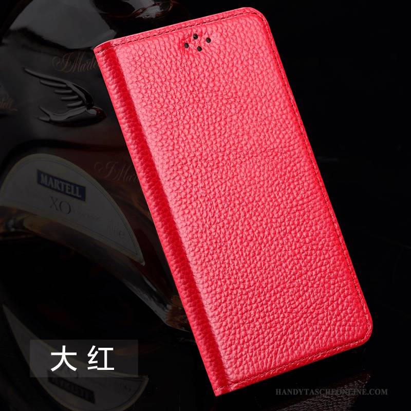 Hülle Mi Note Silikon Mini Rot, Case Mi Note Leder Mesh Anti-sturz