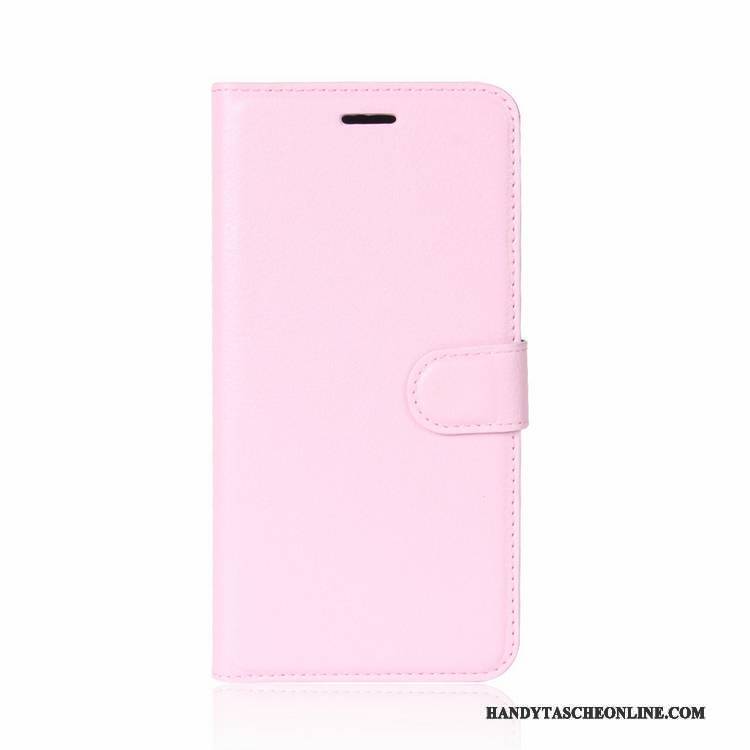 Hülle Moto C Folio Rosa, Case Moto C Geldbörse