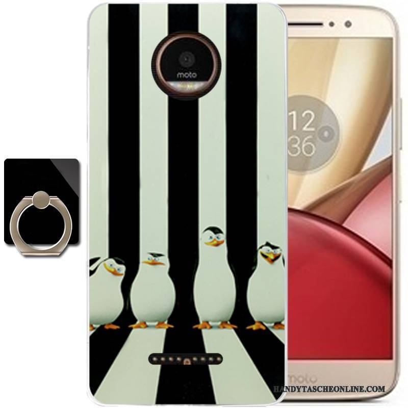 Hülle Moto C Mode Handyhüllen Grün, Case Moto C Weiche Frisch Anti-sturz