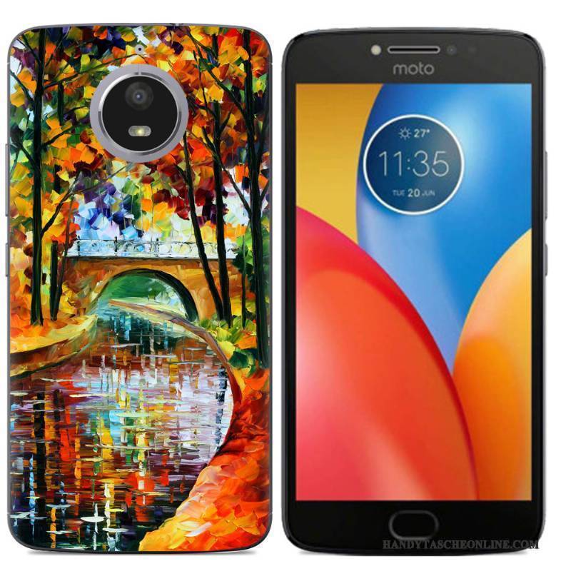 Hülle Moto E4 Plus Halterung Anti-sturz Muster, Case Moto E4 Plus Farbe Handyhüllen