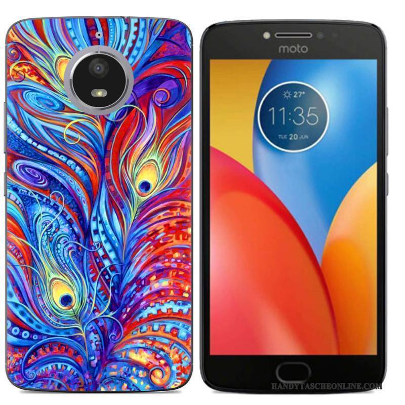 Hülle Moto E4 Plus Halterung Anti-sturz Muster, Case Moto E4 Plus Farbe Handyhüllen