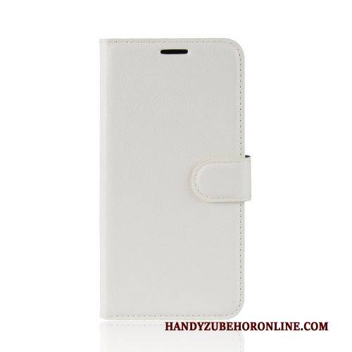 Hülle Moto E6 Plus Lederhülle Trend Muster, Case Moto E6 Plus Schutz Handyhüllen Litchi