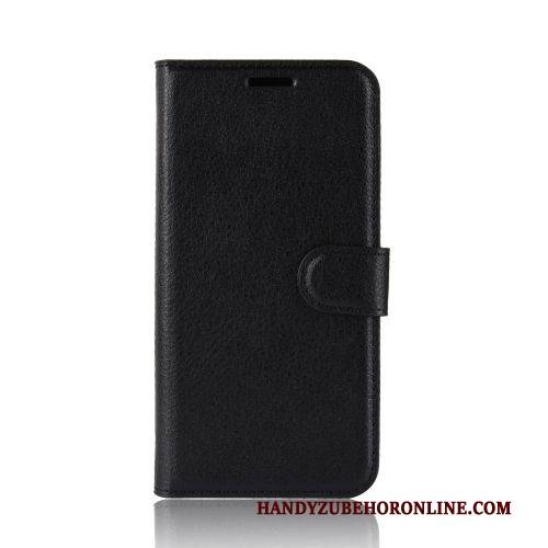 Hülle Moto E6 Plus Lederhülle Trend Muster, Case Moto E6 Plus Schutz Handyhüllen Litchi