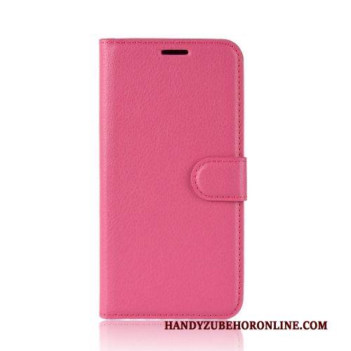 Hülle Moto E6 Plus Lederhülle Trend Muster, Case Moto E6 Plus Schutz Handyhüllen Litchi