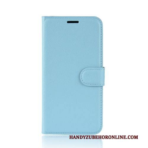 Hülle Moto E6 Plus Lederhülle Trend Muster, Case Moto E6 Plus Schutz Handyhüllen Litchi