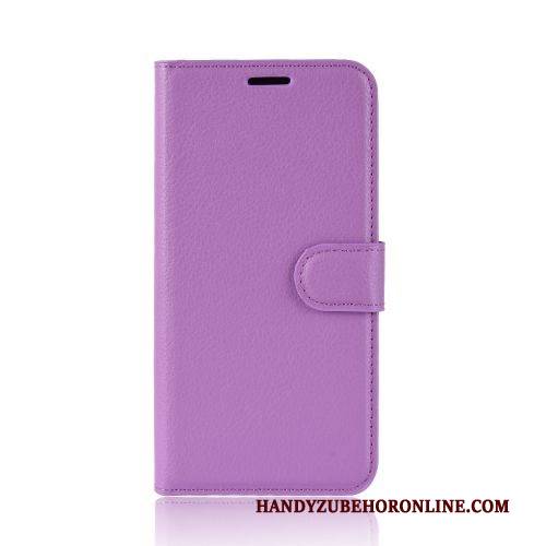 Hülle Moto E6 Plus Lederhülle Trend Muster, Case Moto E6 Plus Schutz Handyhüllen Litchi