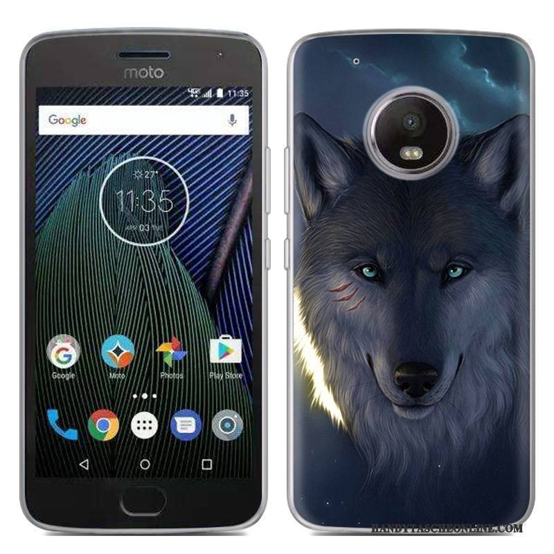 Hülle Moto G5 Kreativ Neu Handyhüllen, Case Moto G5 Weiche Schwarz Schlussverkauf