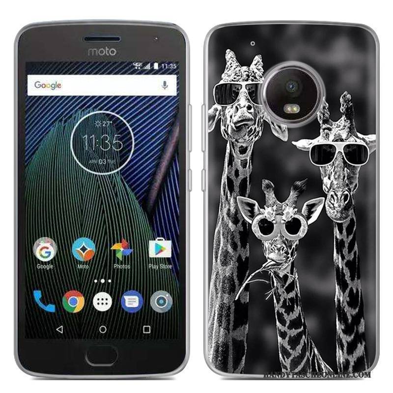 Hülle Moto G5 Kreativ Neu Handyhüllen, Case Moto G5 Weiche Schwarz Schlussverkauf