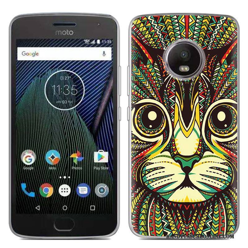 Hülle Moto G5 Kreativ Neu Handyhüllen, Case Moto G5 Weiche Schwarz Schlussverkauf