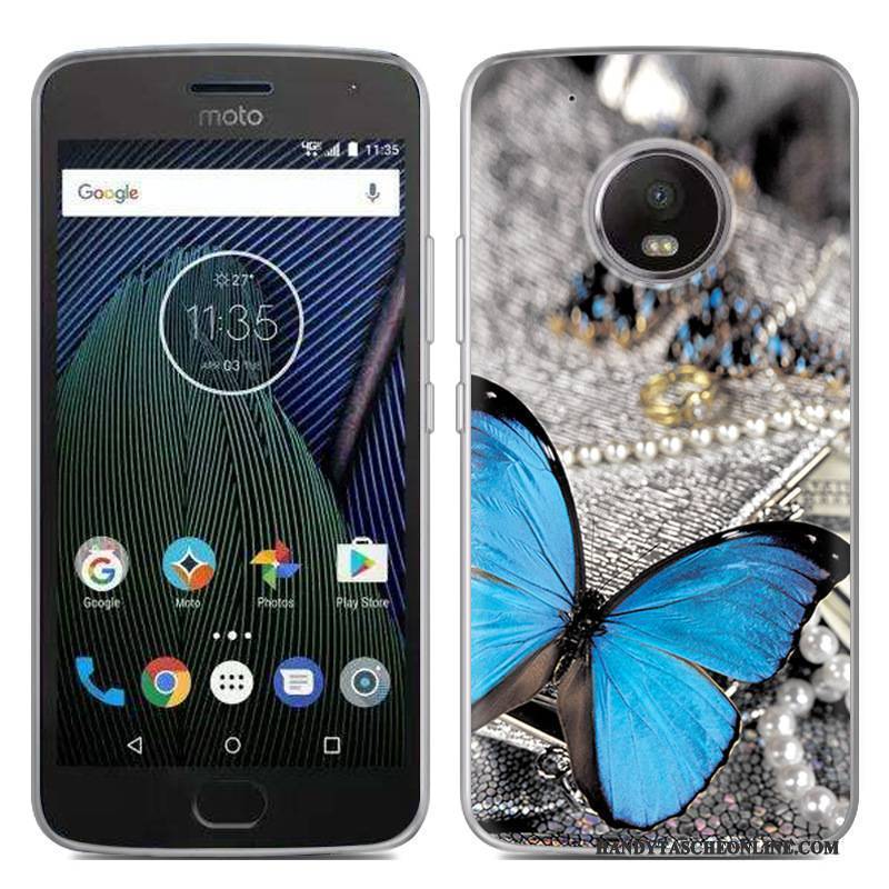 Hülle Moto G5 Kreativ Neu Handyhüllen, Case Moto G5 Weiche Schwarz Schlussverkauf