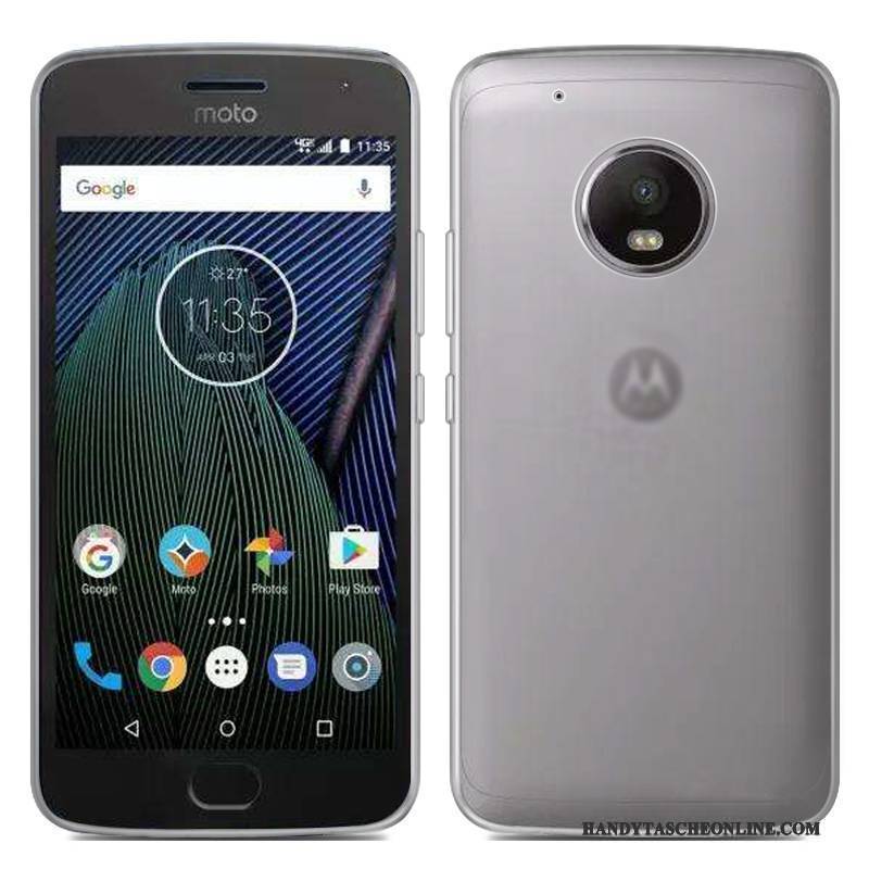 Hülle Moto G5 Plus Weiche Rot Handyhüllen, Case Moto G5 Plus Silikon Spezial