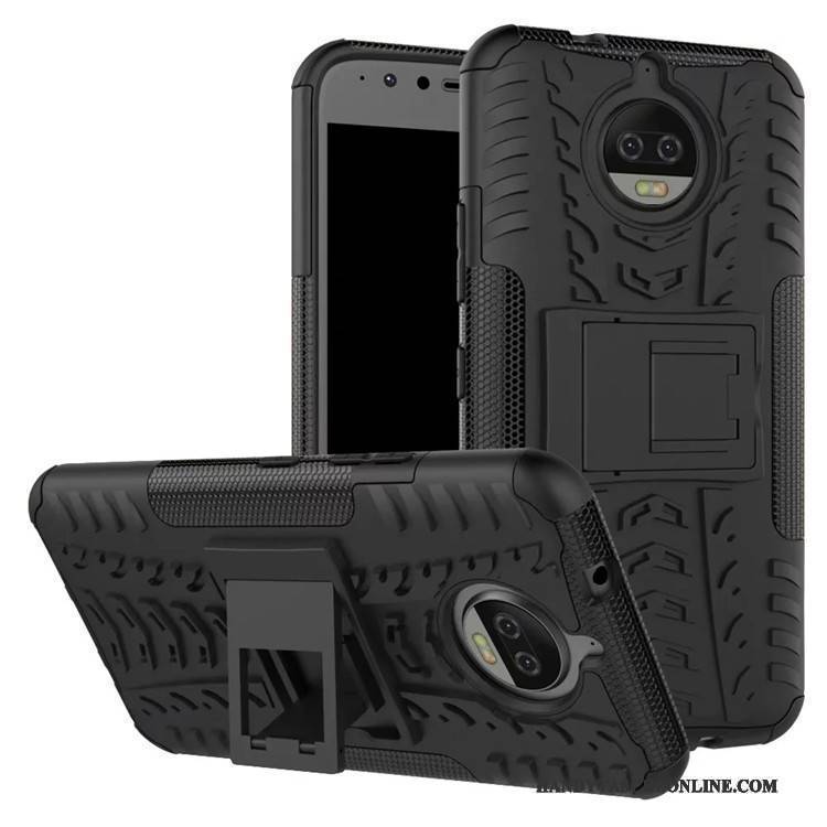 Hülle Moto G5s Plus Schutz Handyhüllen Anti-sturz, Case Moto G5s Plus Blau