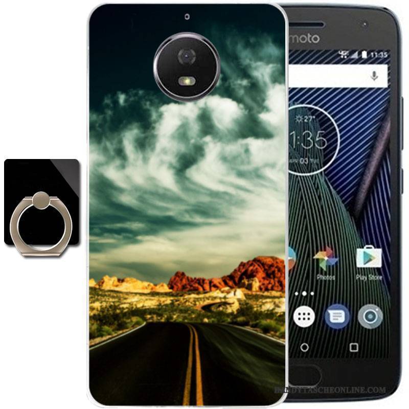 Hülle Moto G5s Plus Schutz Rosa Handyhüllen, Case Moto G5s Plus Silikon Anti-sturz Frisch