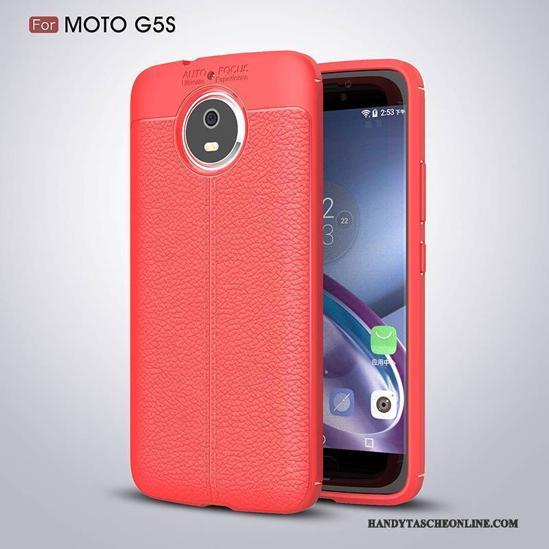 Hülle Moto G5s Silikon Anti-sturz Handyhüllen, Case Moto G5s Taschen Grün