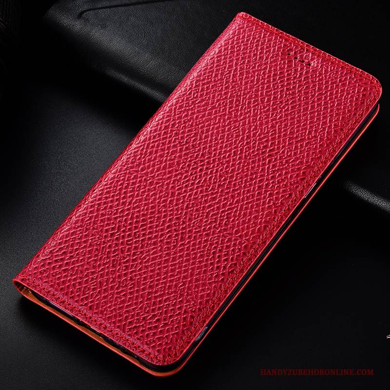 Hülle Moto G7 Plus Folio Handyhüllen Europa, Case Moto G7 Plus Taschen Mesh Muster