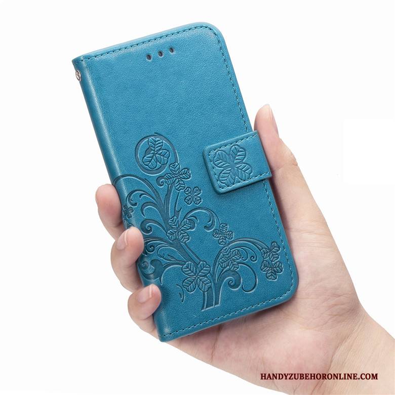 Hülle Moto G8 Plus Folio Anti-sturz Handyhüllen, Case Moto G8 Plus Lederhülle