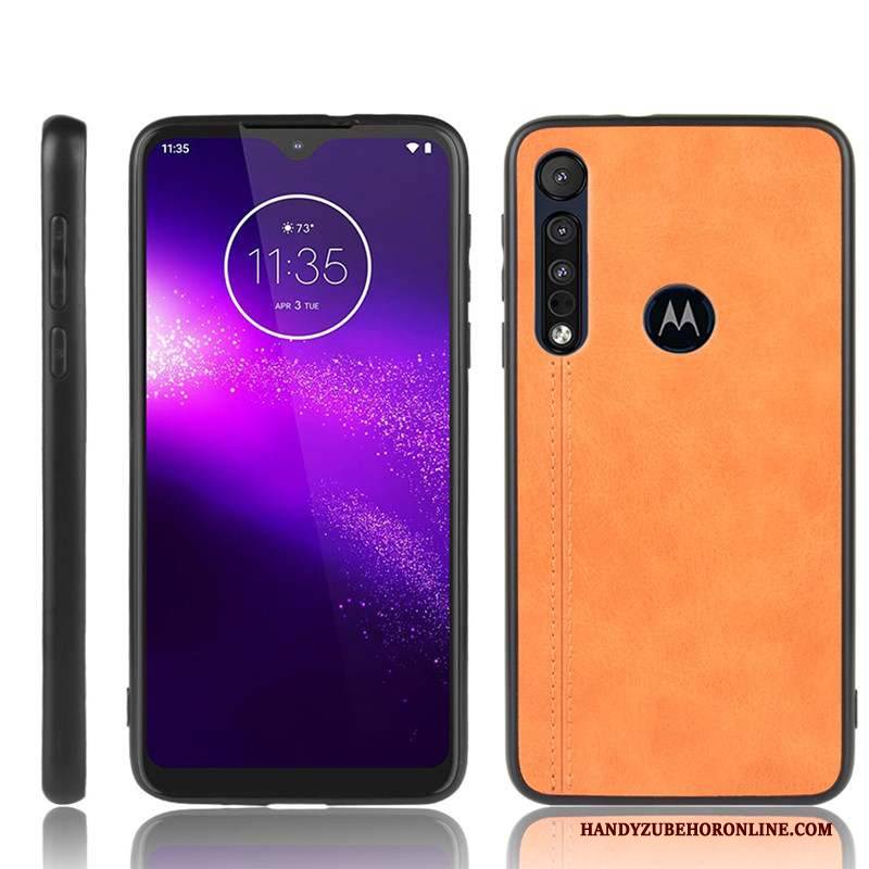 Hülle Moto G8 Plus Schutz Anti-sturz Rot, Case Moto G8 Plus Leicht Handyhüllen